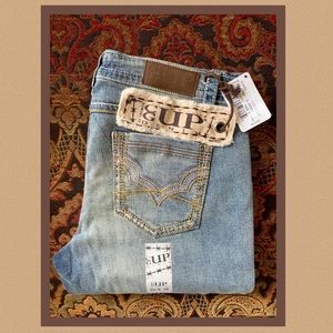 Cowgirl Up Denim Jeans 30 x 36